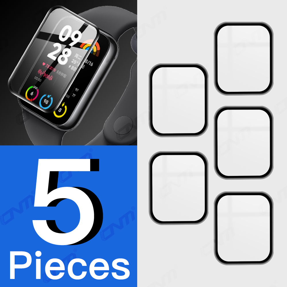 20D Screen Protector for Xiaomi Mi Band 8 Pro Flexible Soft Protective Film for Mi Band8 Pro Full Coverage Film Not Glass: WHITE