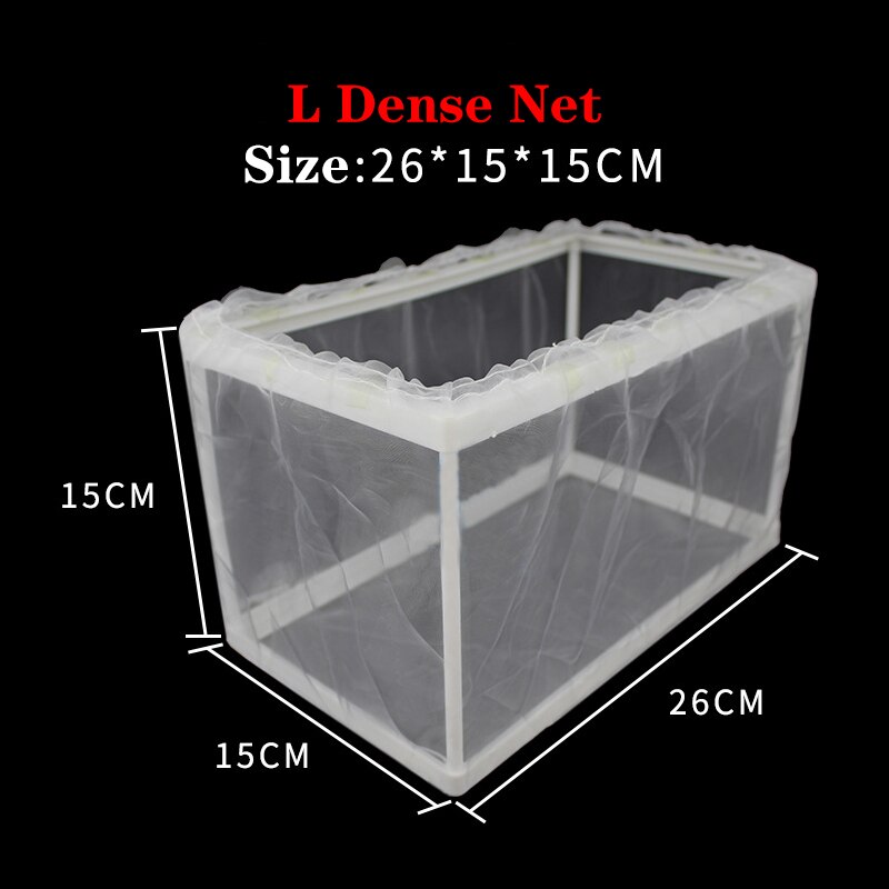 Fish Breeding Box, Acrylic Fish Isolation Box with Suction Cups, Aquarium Acclimation Hatchery Incubator for Baby Fishes Shrimp
