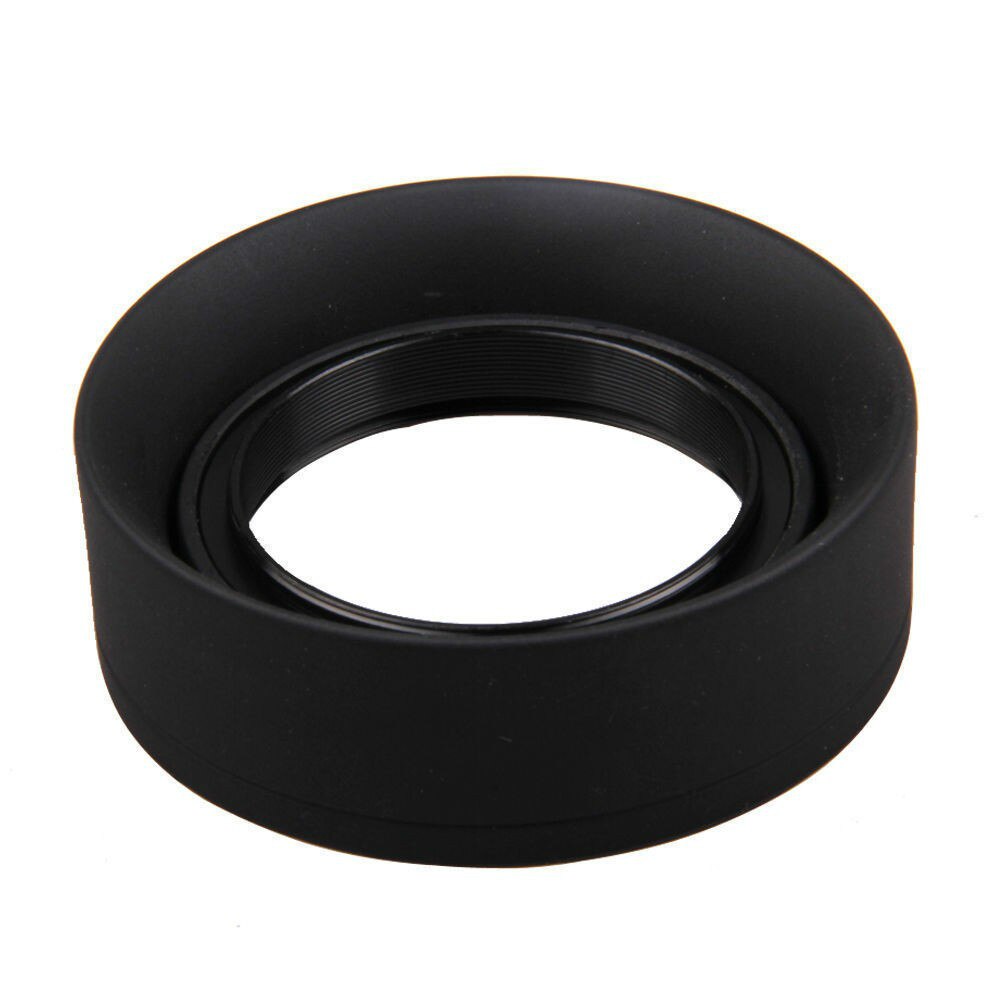 55-82mm 3-Bühne Gummi Objektiv Haube Für Sony a900 a850 a700 a550 a500 a99 a77 a65 a57 a55 a35 a33 mit DT 18-55mm/55-200mm