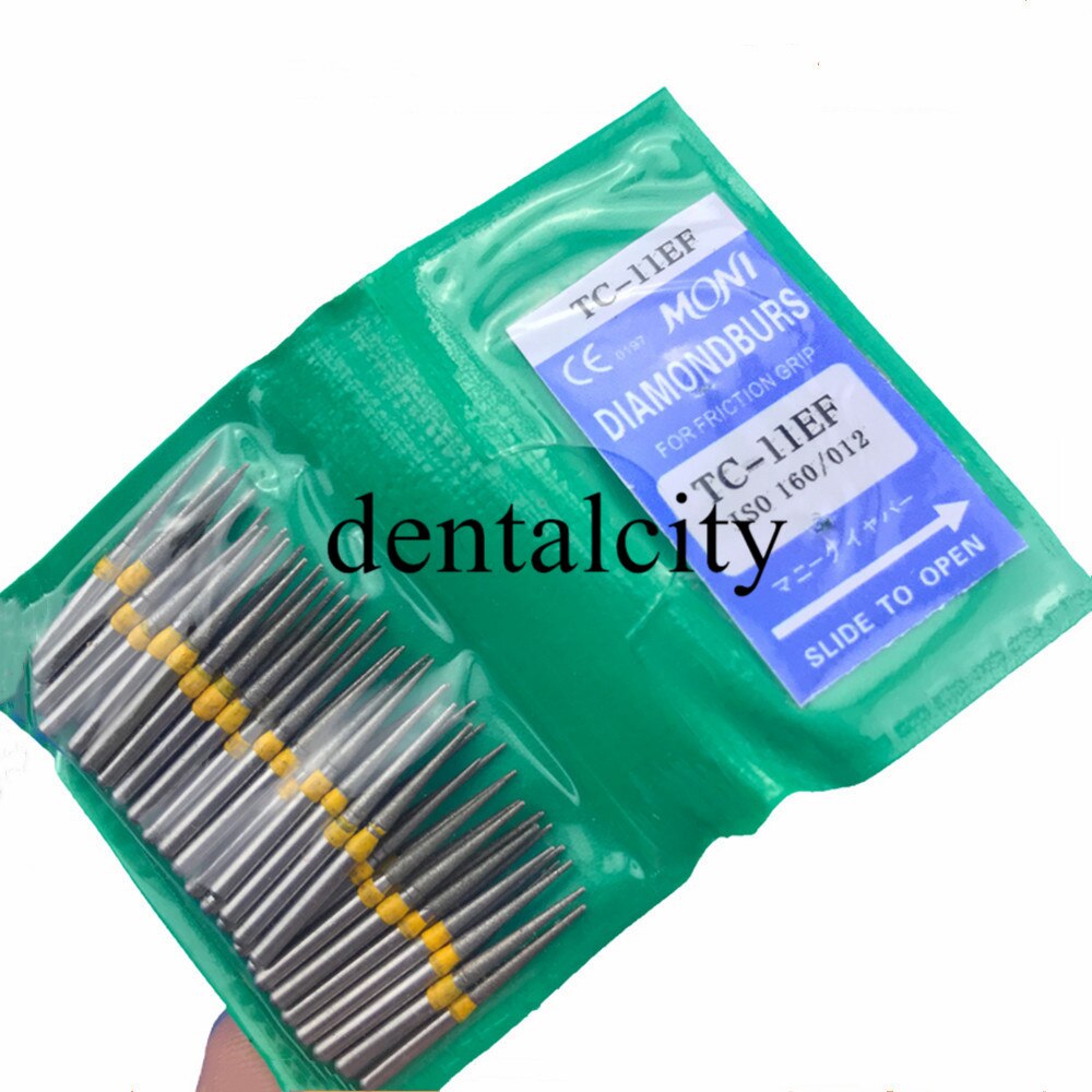 DENTAL FRESE DIAMANTATE PER TURBINE DENTISTA ODONTOTECNICO FG 1.6mm