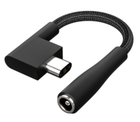 DC Jack Input to 3Pin Power Plug Cable Compatible for Laptop Pro 17 and Razer Blade 15 Model GTX1060Support 230W Charge Adapter: black