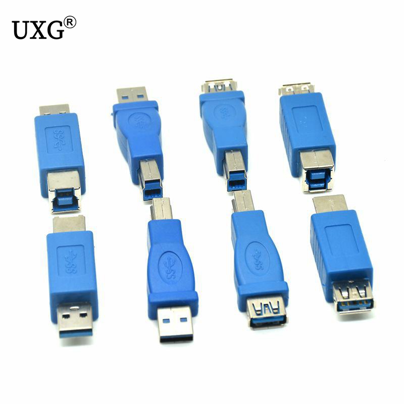 Usb 3.0 Type A Female Naar Usb Type B Male Converter Adapter Usb Print Kabel Conector Wisselaar