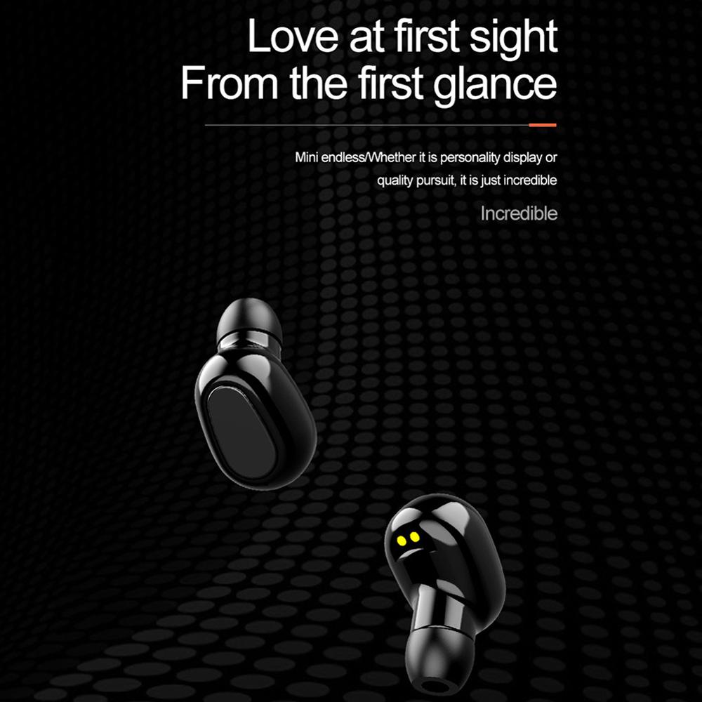 Draadloze Bluetooth Oordopjes In-Ear Hoofdtelefoon Met Digitale Display Opladen Doos IPX5 Waterdichte Sport Oortelefoon