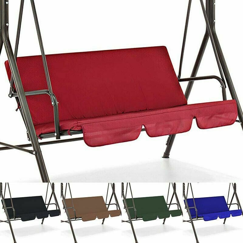 150*150*10cm Outdoor Garden Courtyard Swing Seat Cover Stretch Chair Cover Suitable For Three-seat Swing Shade Sail No Fade