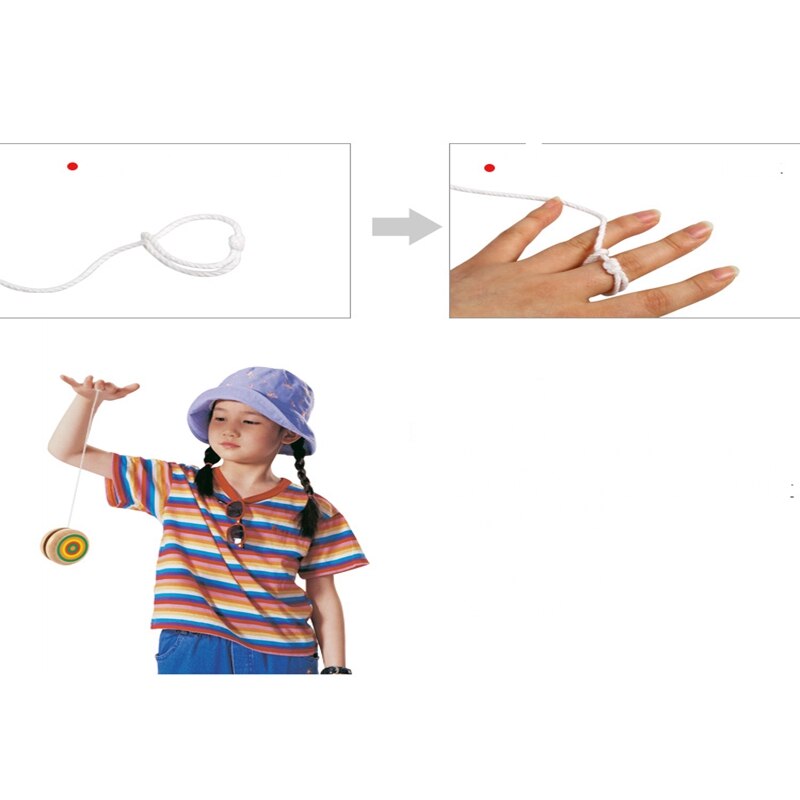 Traditionele Houten Kinderen Jojo Swing Basisschool Yoyo Bal Joj Meisje Jongen Jojo Kind