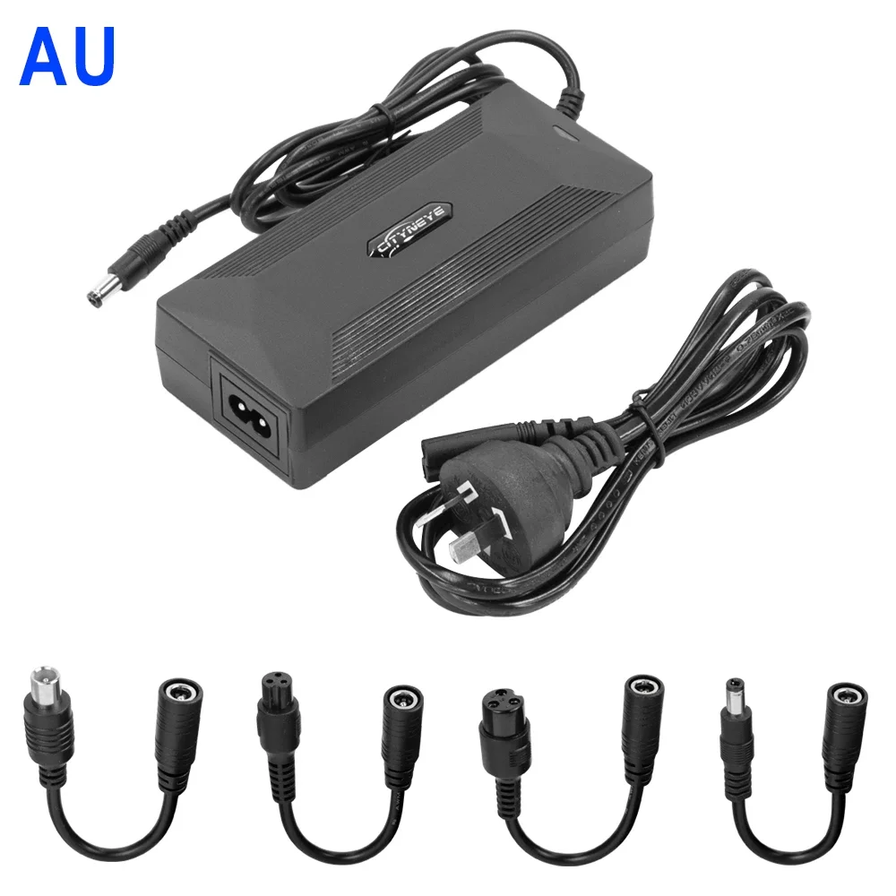 Universele Oplader 2A Lader Adapter voor Xiaomi Elektrische Scooter M365 1S Pro Pro2 E-Scooter Onderdelen EU/US/UK/AU Plug: WHITE