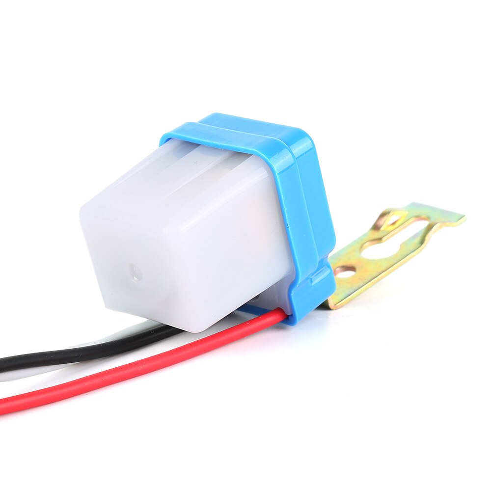 220V 10A Auto On Off Street Light Control Sensor Switches Automatic Home Garden Sensor Switch: Default Title