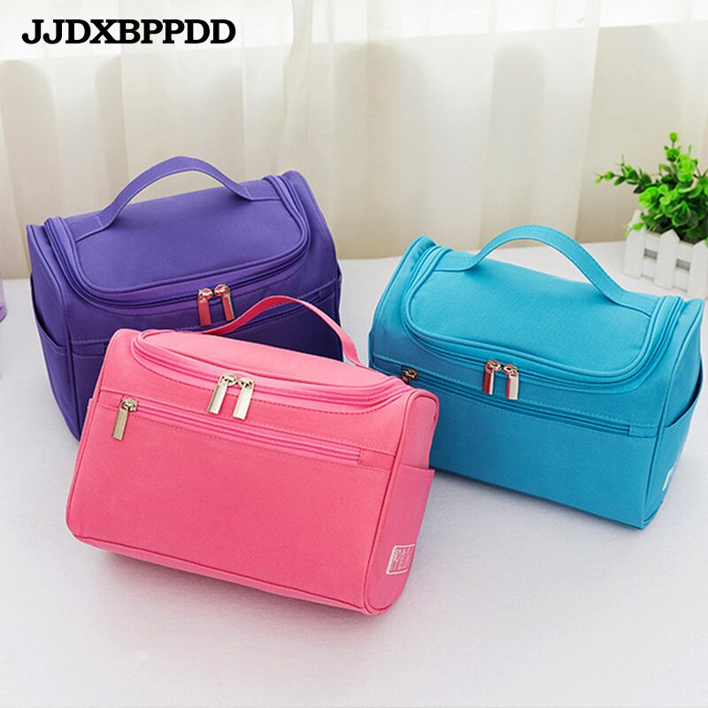Makeup bag Cheap Women Bags Men Large Waterproof Nylon Travel Cosmetic Bag Organizer Case Necessaries Make Up Wash Toiletry Bag