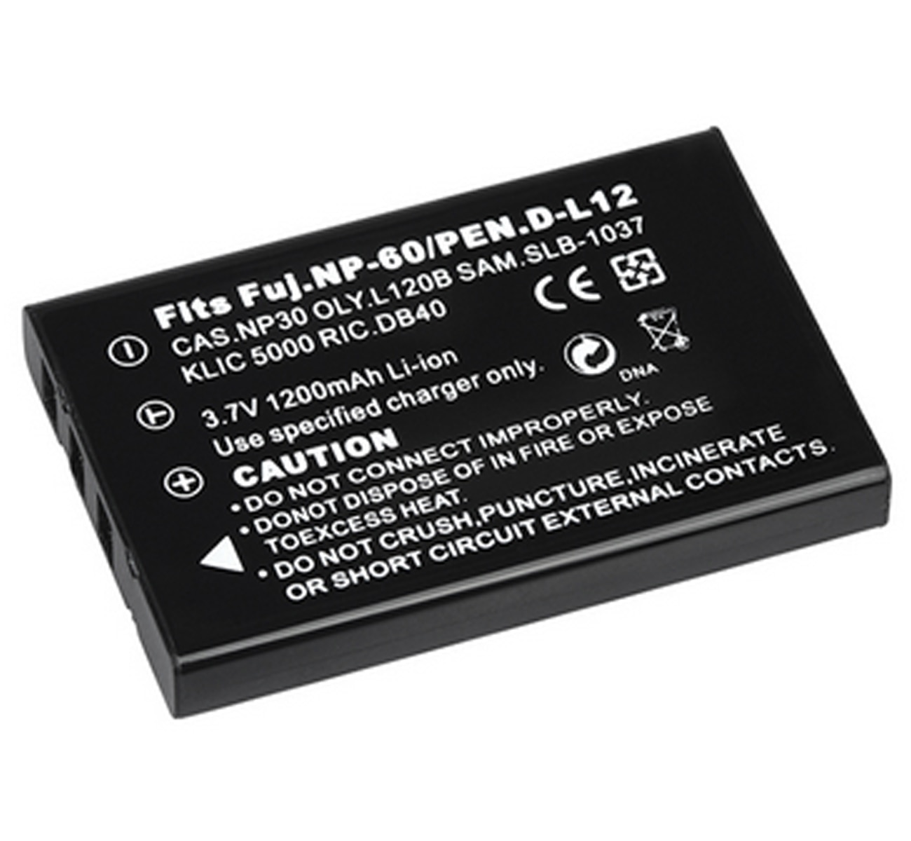 Batterij Pack Voor Hp Photosmart R07, R507, R607, R607xi, R707, R707v, R707xi, r717, R725, R727 Digitale Camera