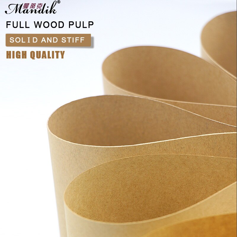 80gsm 100pcs Packaging Paper A4 Brown Kraft Paper