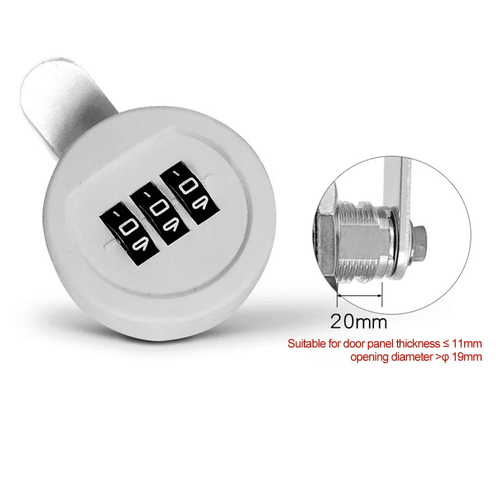 Digitale Combinatie Kast Lock Lade Wachtwoord Lock Domotica Cam Lock Kast Brievenbus Meubelen Hardware: Zilver