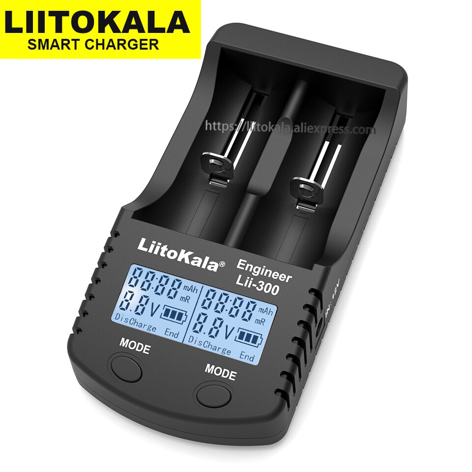 Liitokala Lii-500 Lii-402 Lii-202 Lii-100 Lii-400 wielofunkcyjne 18650 26650 21700 17355 18350 14500 AA ładowarka robić baterii AAA
