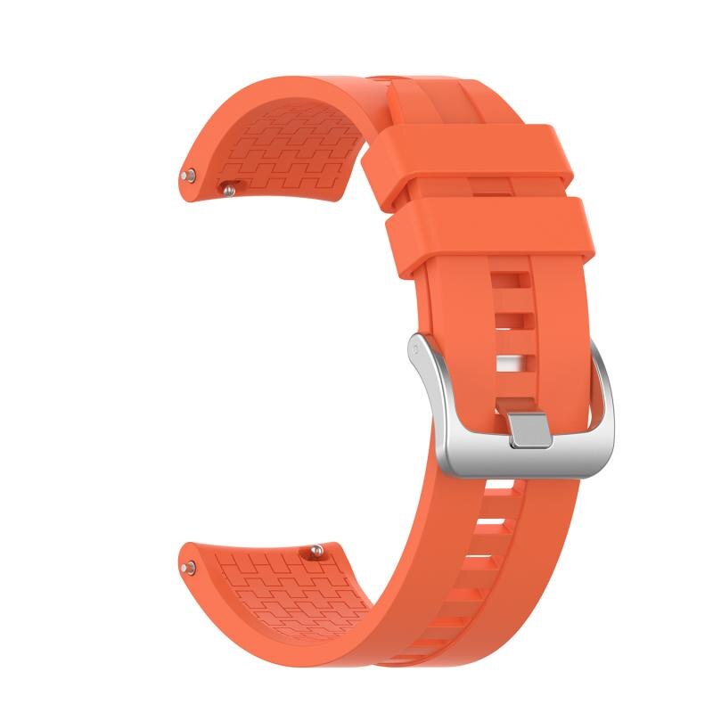 Uhr Smartwatch Armband Ersatz Zubehör Für Huawei Uhr GT 46mm Offizielle Silikon Strap Universal Display Breite 22MM: 2