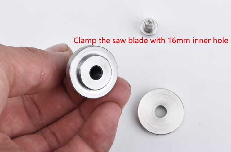 Albero per sega fai-da-te, asta di serraggio per lama da 16mm, albero di precisione per sega circolare