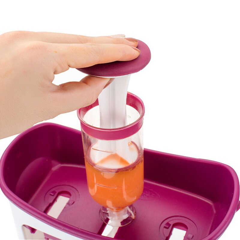 Babymad maker økologisk mad kværn til nyfødte frisk frugt juice beholdere opbevaring baby silikone børn isoleringsposer