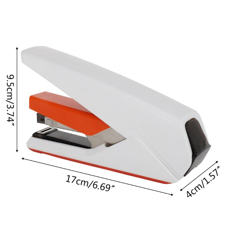 30 Sheets Effortless Heavy Duty Stapler Paper Book Binding Stapling Machine standard School Office Supplies Stationery