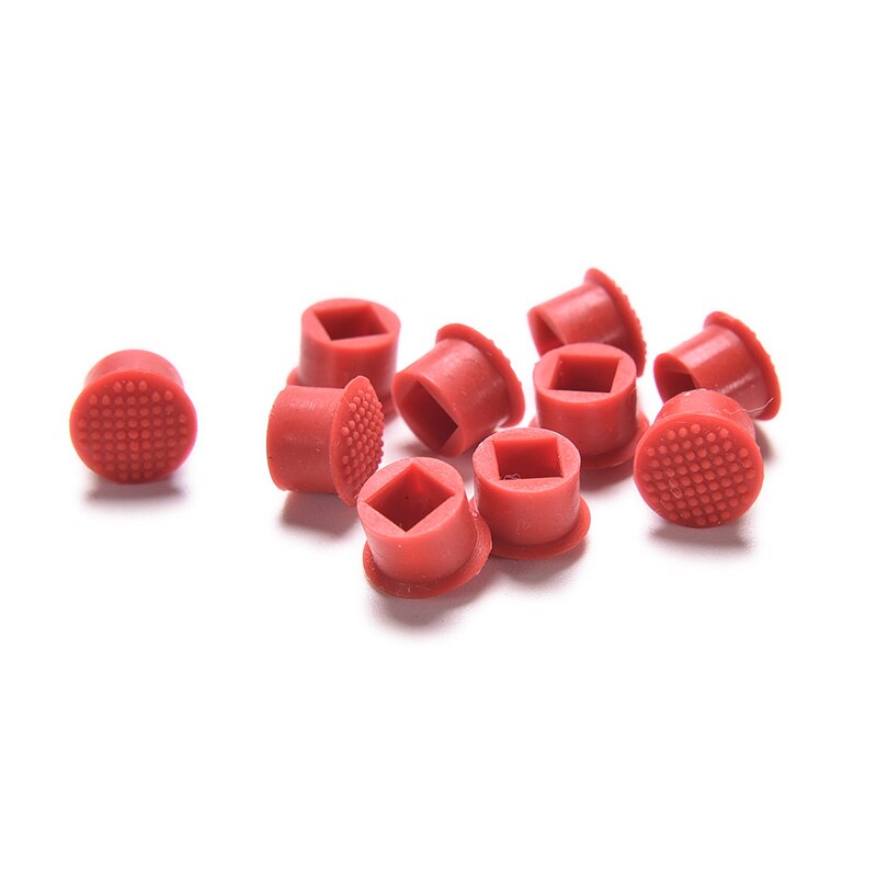 10 stücke Laptop Nippel Gummi Maus Zeiger Kappe für IBM Thinkpad Wenig TrackPoint rot Deckel für Lenovo Tastatur Spur führen