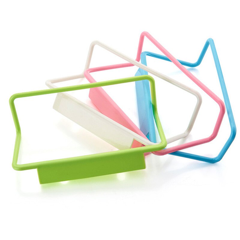 1PC Kitchen Organizer Towel Rack Hanging Holder Bathroom Cabinet Cupboard Hanger Shelf For Kitchen Supplies Accessories