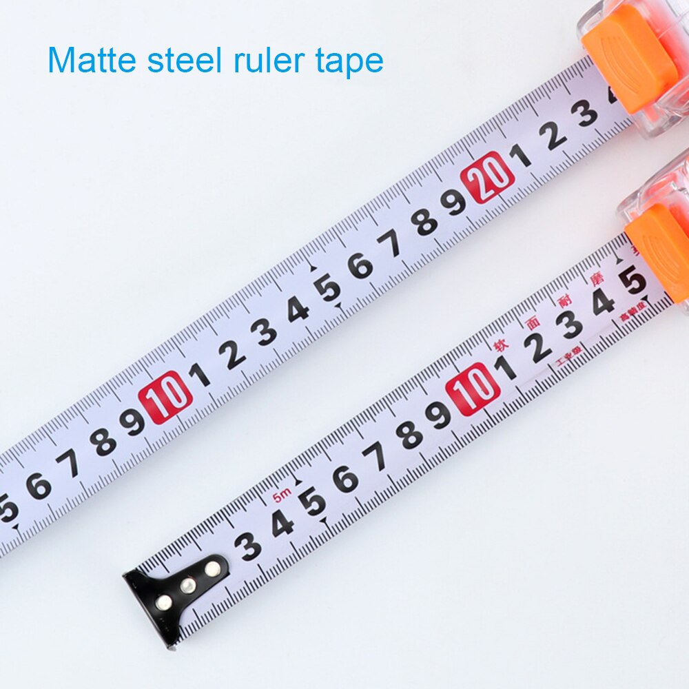 5M/7.5M Steel Measure Tape Steel Tapes Retractable Tapeline Woodworking Tools Measurement Metric System Gauging Tools