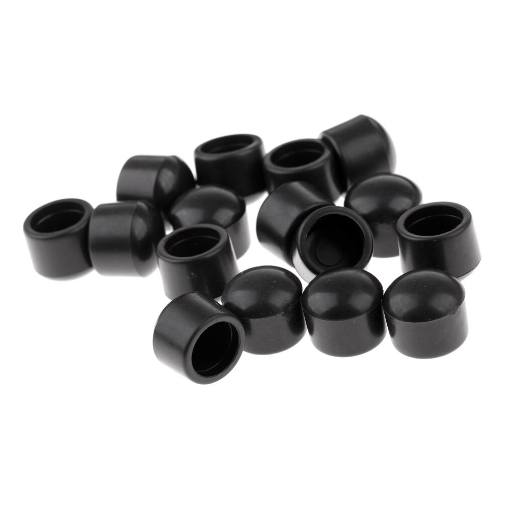 16 Stuks Tafelvoetbal Machine Rod End Caps, Standaard Tafel Voetbal Rubber Caps