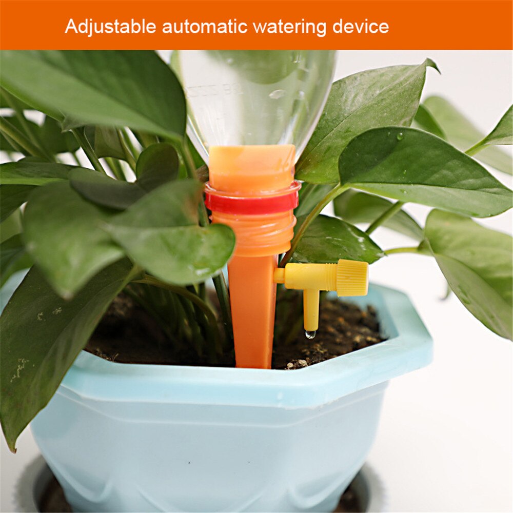 5pcs Garden Automatic Irrigation System Flower Indoor Household Auto Drip Irrigation Watering System Waterer