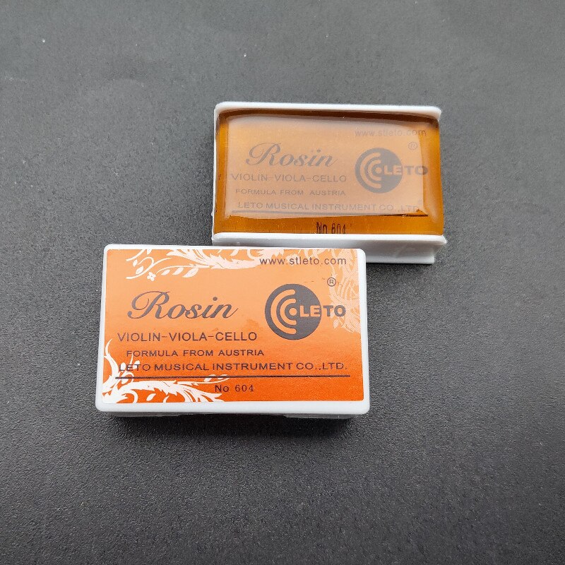 10PCS Leto Good Violin Viola Cello Rosin Round Shape with Plasic Box: 604 x 10pcs
