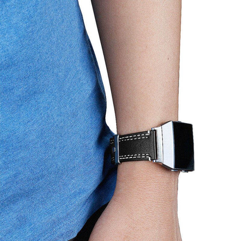 Armband av mjukt läderarmbyte tillbehör för armband armband förjoniska smarta klockarmband armband klockarmband