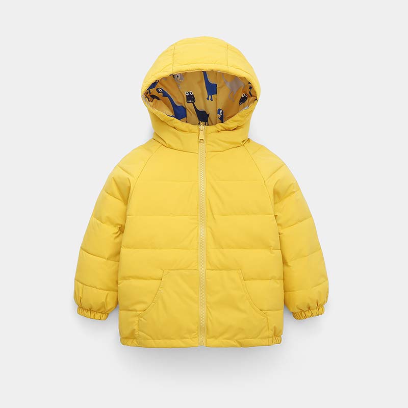 Bear Leader Jongens Mode Cartoon Dinosaurus Parka Down Winter Kids Hooded Jassen Kinderen Kleding Koel Bovenkleding Pakken