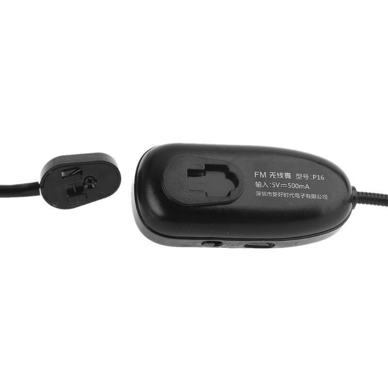 Hoofd Slijtage Mic Fm Draadloze Microfoon Voor Radio Luidspreker Gids Onderwijs