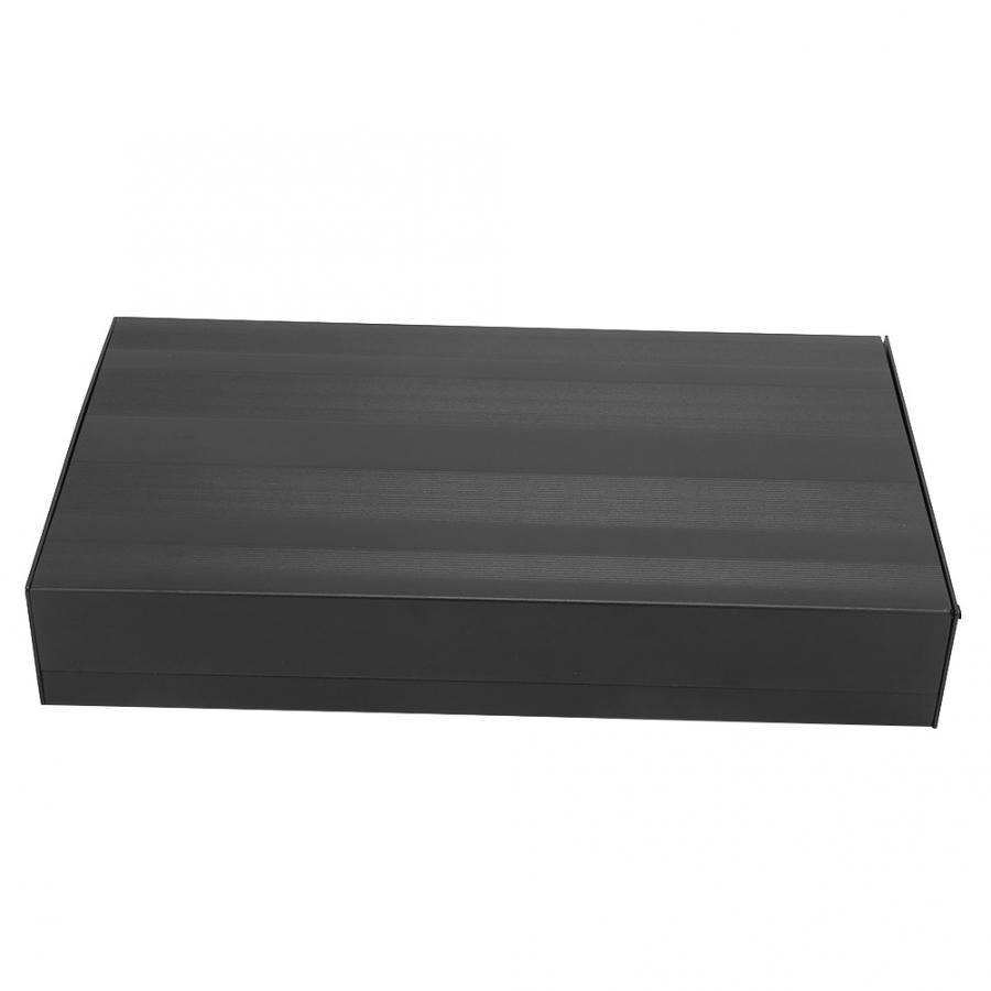 Circuit Board PCB Instrument Aluminum Cooling Box Electronic Project Enclosure Case 50x178x300mm DIY Housing Cooling Box