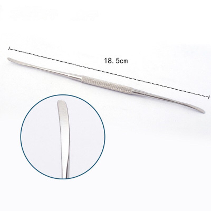 Eye medicine precious steel titanium alloy double-headed scleral scaly periosteum scaly cosmetic surgery: Brown