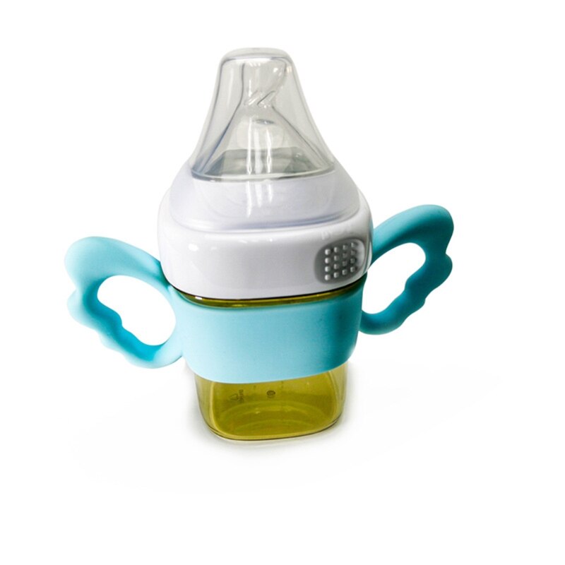 Compatibel Baby Fles Handvatten Voor Hegen Babyvoeding Flessen 4 Kleuren N84E