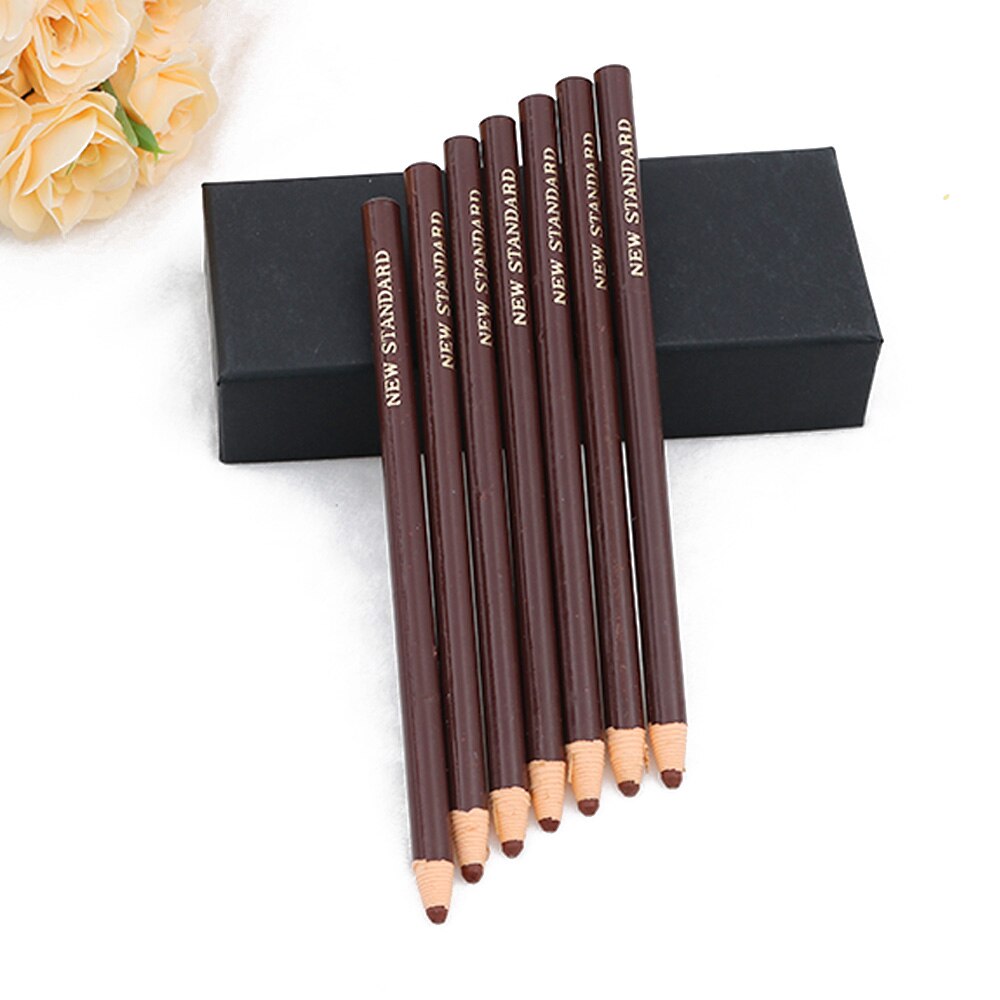 3PCS/set Peel off Marker Grease Pencil Colored Crayon Pen Paper Roll Wax Pencil Graffiti Drawing Tool For Metal Glass Fabric: Brown