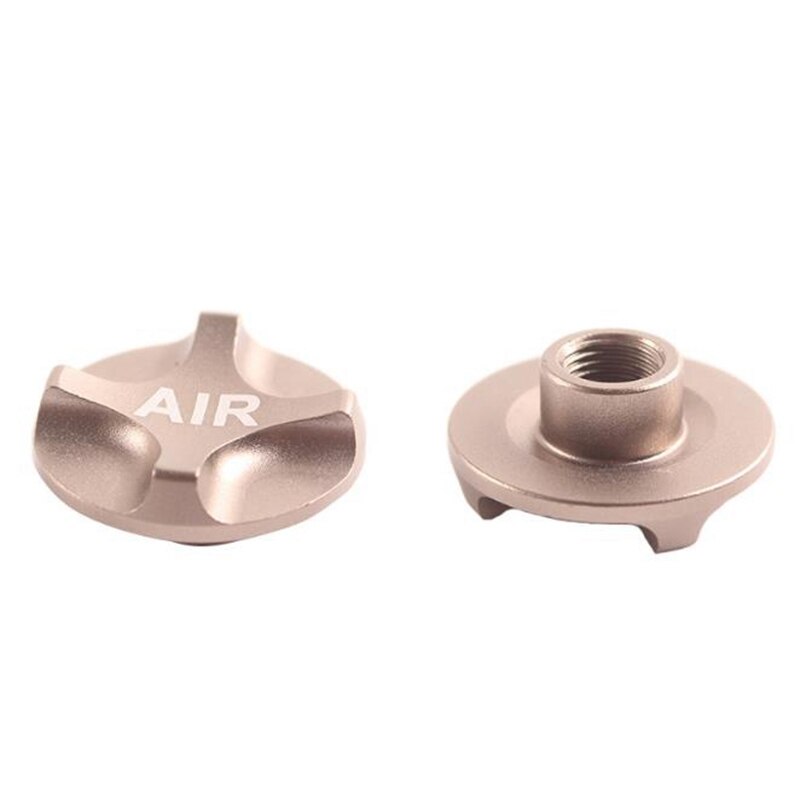 Titanium fiets voorvork gasklep mountainbike beschermhoes schouderkap ventieldop fietsaccessoires