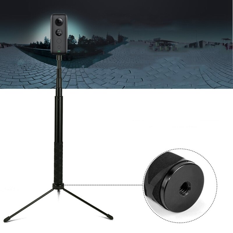 Selbst-Timer Rahmen Motion Panorama Kamera Dreh Verlängerung Teleskop Stange Für Insta360 One X