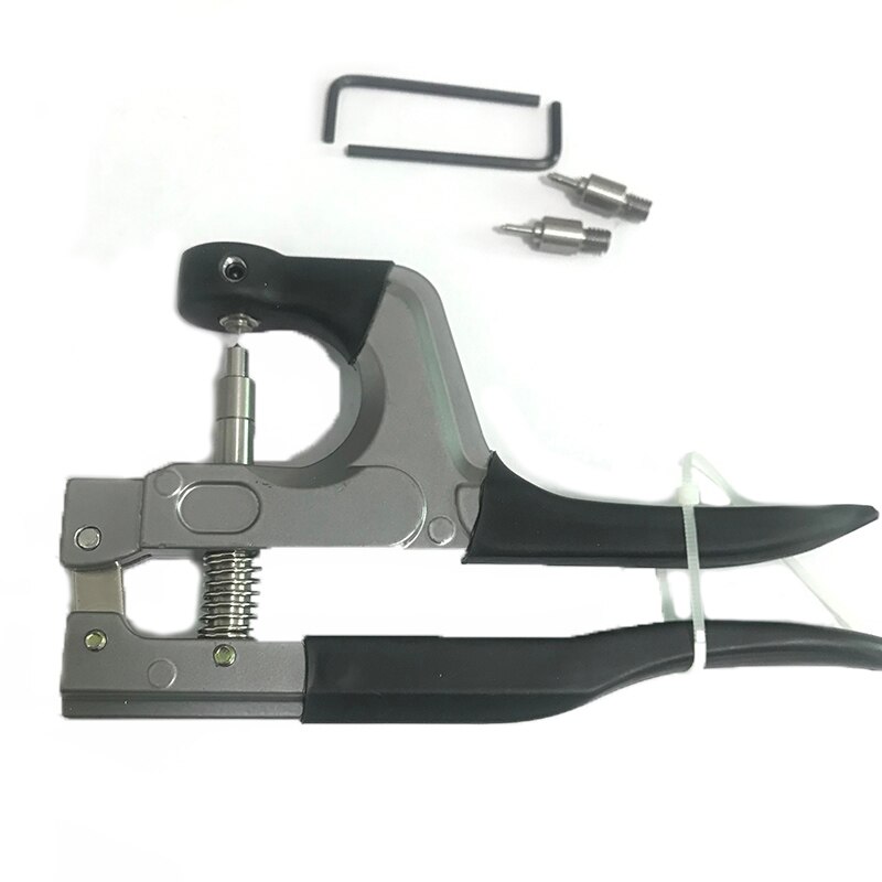 Powerti-Herramientas de ojal para raqueta de bádminton, alicates de prensado en frío, herramienta de punzón de pluma de boca de campana, accesorios para máquina de enhebrado de Bádminton: Default Title