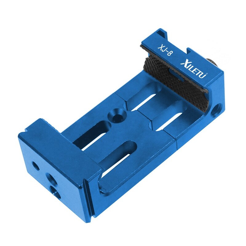 XILETU XJ-8 głowica statywu uchwyt uchwyt telefonu komórkowego klip robić telefonu latarka mikro-telefon z poziomica i uchwyt na buty zimne