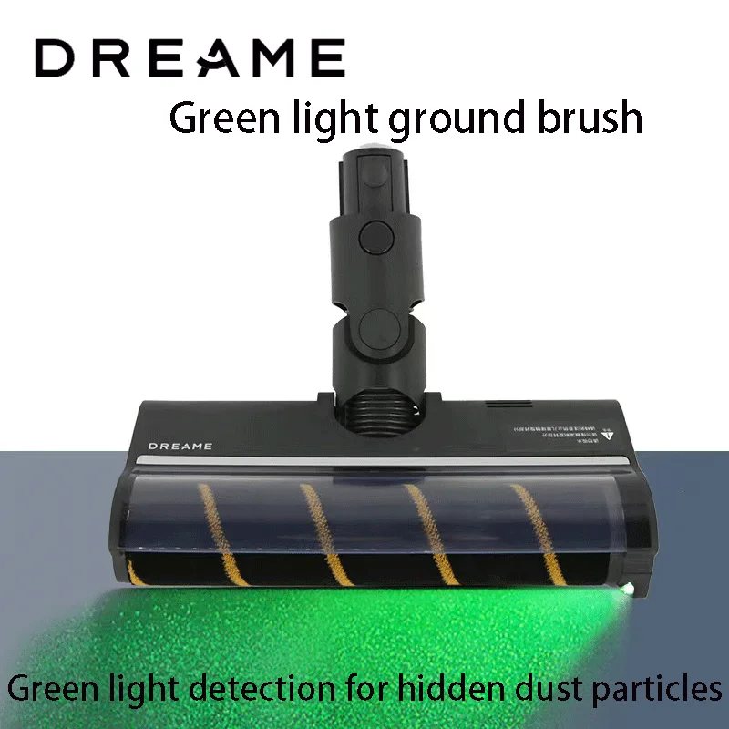 Dreame V12S V16S V11 V12 T10 T20 T30 T20pro T30NEO V16 V12pro Roller Brush With Green LED Dust Soft Velvet Floor Brush Head