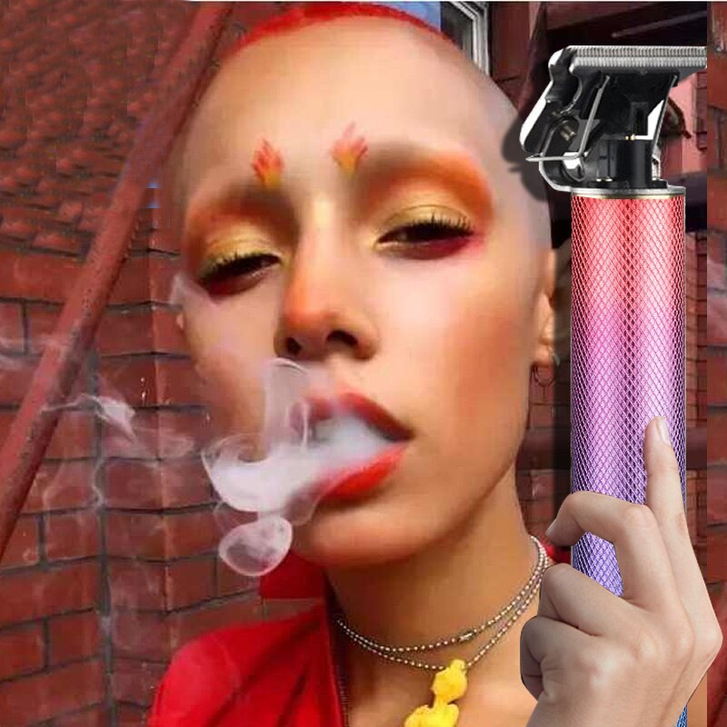 USB Rechargeable T9 Baldheaded Hair Clipper Cordless Shaver Trimmer 0mm Men Barber Hair Cutting Machine