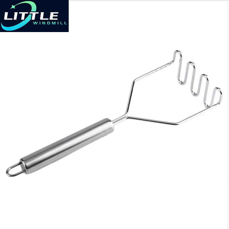 Utensili da cucina in acciaio inossidabile schiacciapatate pressa utensile da cucina purè di patate pressa ondulata accessori da cucina utensili da cucina: Default Title