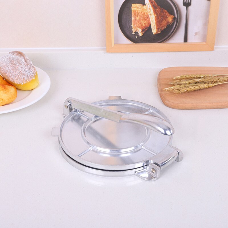 20cm Tortilla producent naciskać aluminium składane domu mąka kuchenna kukurydza przyrząd robić pieczenia Diy ciasto narzędzia pieczenia gadżety Dropshipping