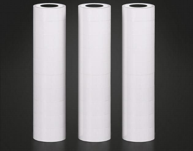 Étiquettes Adhésives Amovibles Avery - 10 Rouleaux De 1500 étiquettes Blanches 26x12mm - Pour Pince à étiqueter