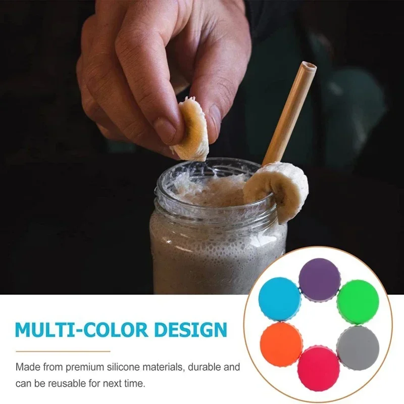 1/3/6 stücke Standard Getränke Können Abdeckungen Auslaufsicher Verschluss Kappe Rotwein Weiche Kappe Verschluss Kappe Getränke Können Deckel Limonade Deckel Protektoren