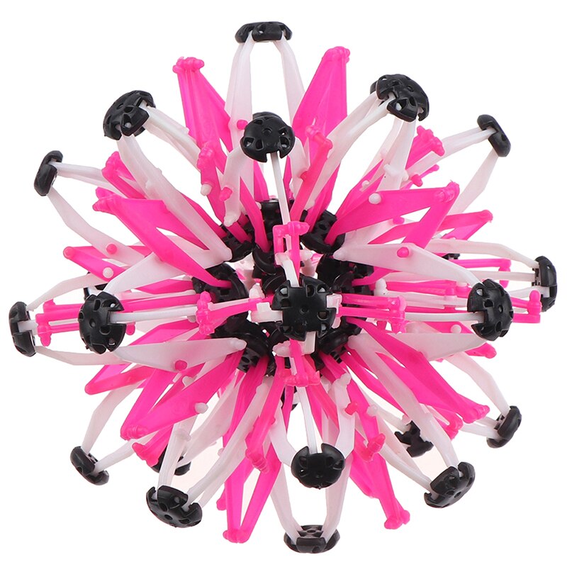 1Pc Novelty Uitbreidbaar Ademhaling Bal Speelgoed Bol Stress Reliever Fidget Speelgoed Gooien Bal Stretching Krimpen Bal: pink