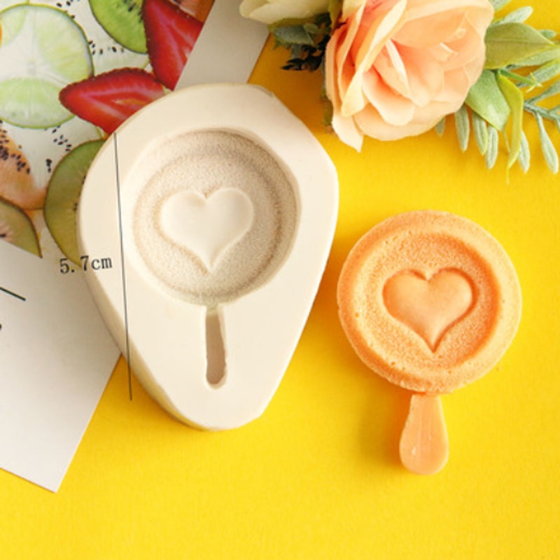 Sweet Tube Ice Cream Molds Fondant Cake Decorating Tools Silicone Mold Sugarcraft Chocolate Baking Tools For Cakes Gumpaste Form: ZJ1157-A