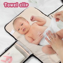 Portable Baby Luier Pad Waterdichte Tas Multifunctionele Luiertas Baby Outdoor Indoor Verandering Luier Draagbare Levert