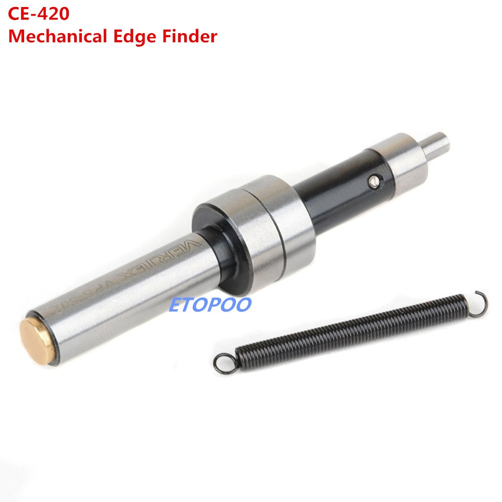 Mechanical Edge Finder Antimagnetic Ceramic Edge Finder Touch Point Sensor Optical Finder Quickly Locate Work Edges: typeA