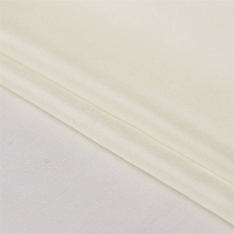 1 meter mulberry silke organza tyg gasväv tecido för naturligt siden hantverksmaterial: 9