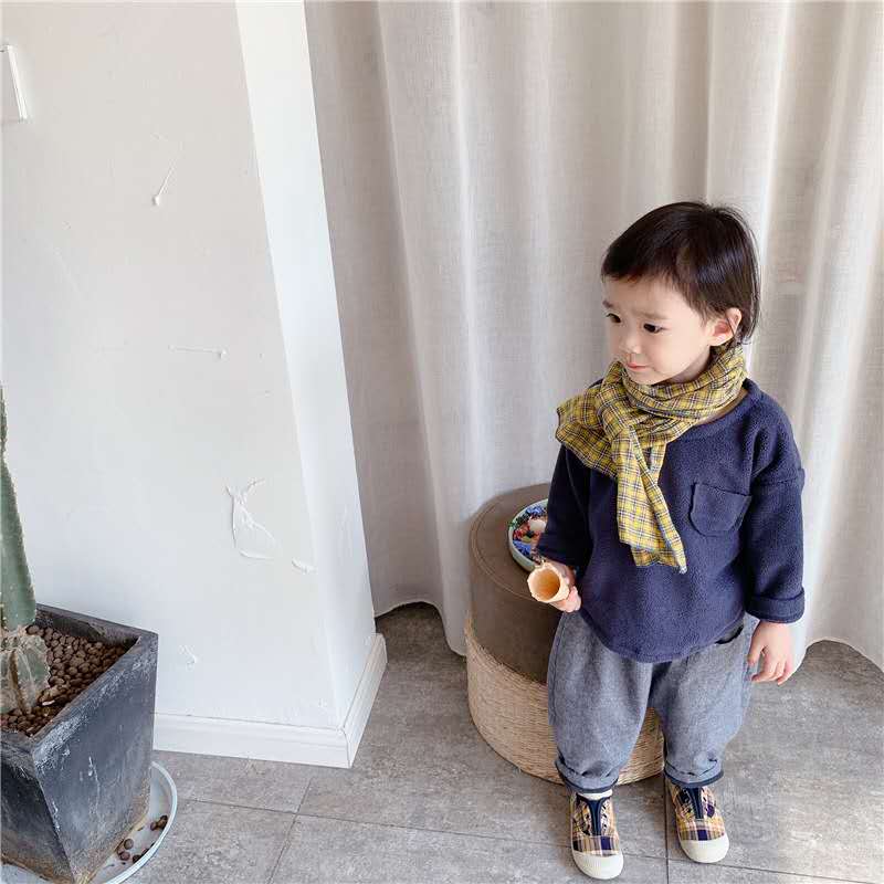 Kinderkleding Herfst En Winter Meisjes Herfst Koreaanse Versie Van Wol Kinderkleding Lam Trui