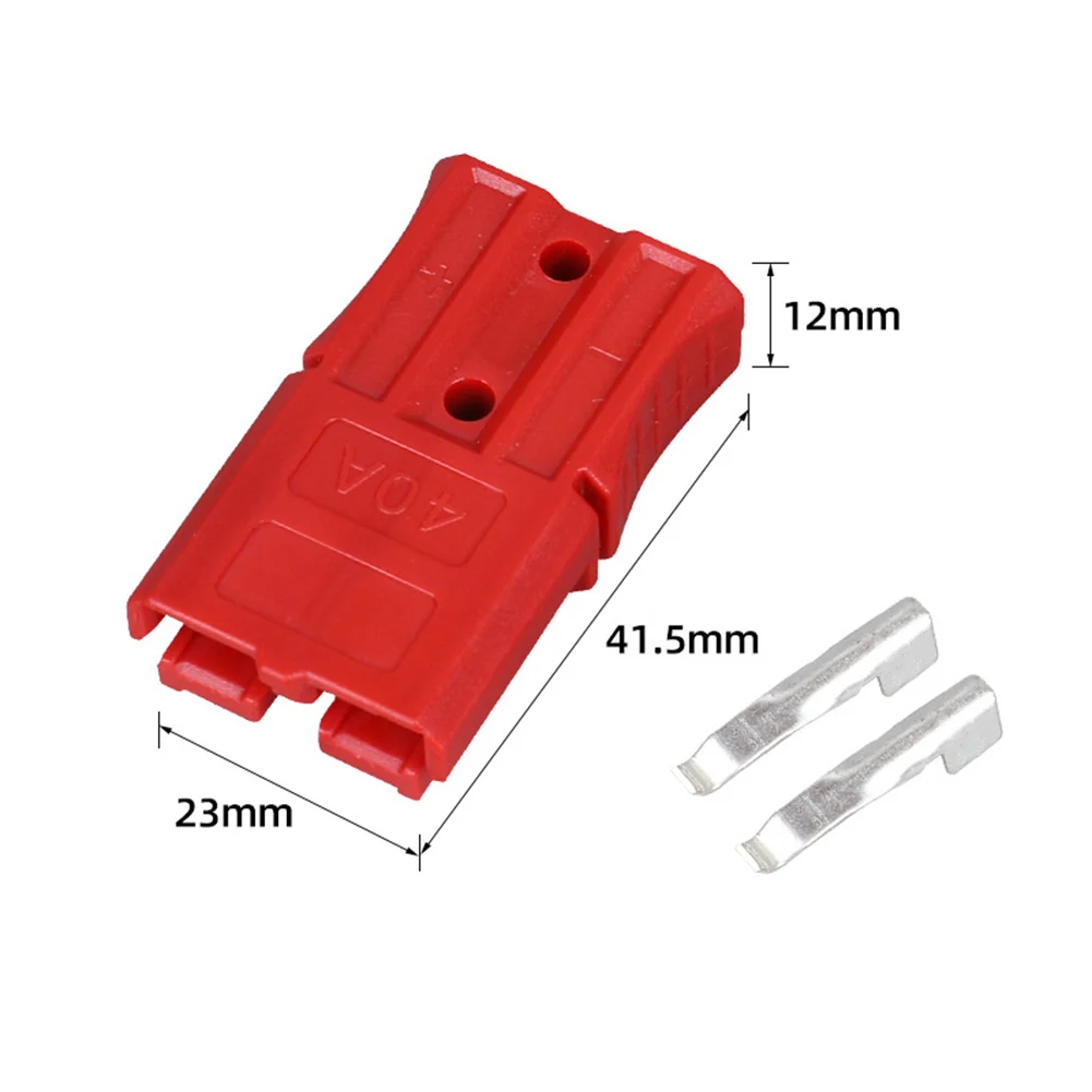 Stecker Ladung Stecker Stecker Terminal Gabelstapler Batterie Stecker 2P AC 600V Für Anderson 40A Anti Elektrische Auto Batterie stecker: Armee Grün